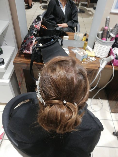 Essais chignon 3