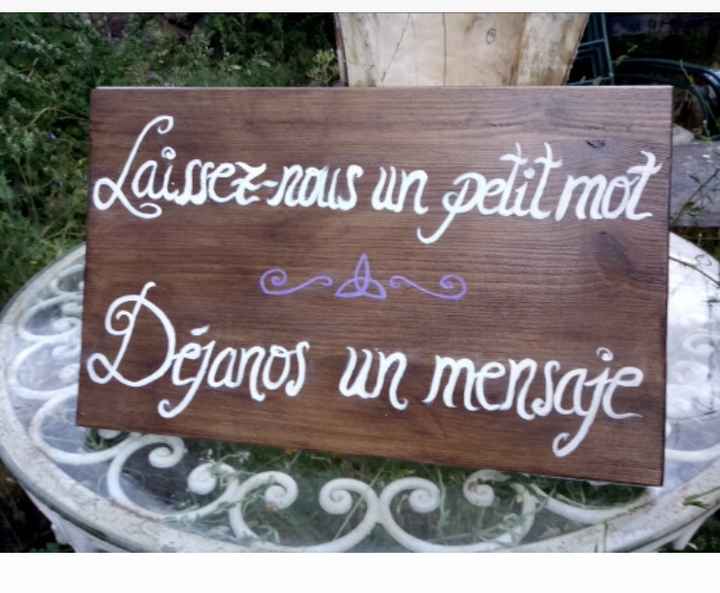 Mon panneau de bienvenue 😍 - 2