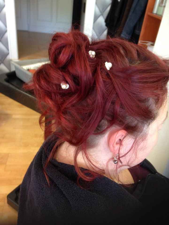 Essai chignon - 2