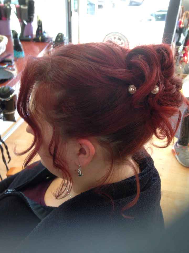 Essai chignon - 3