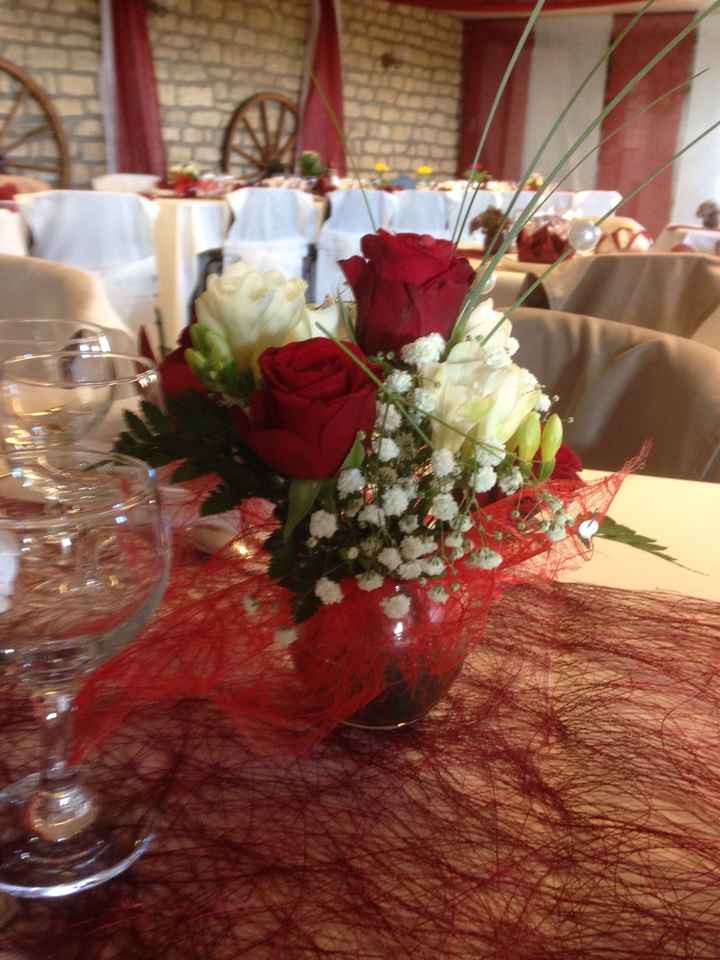 Mariage rouge et blanc quelques idées - 2