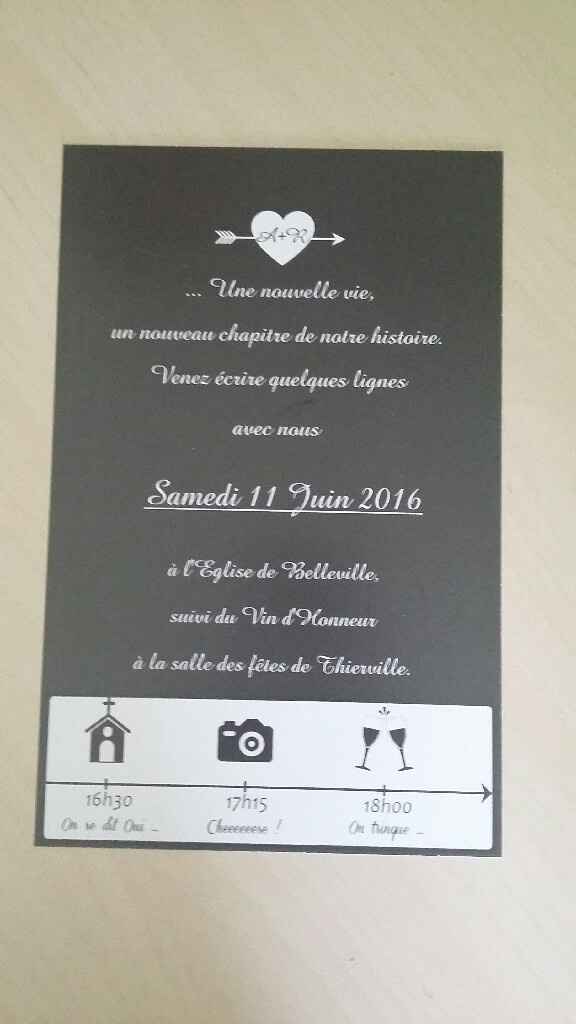Mes faire part vin d'honneur - 1