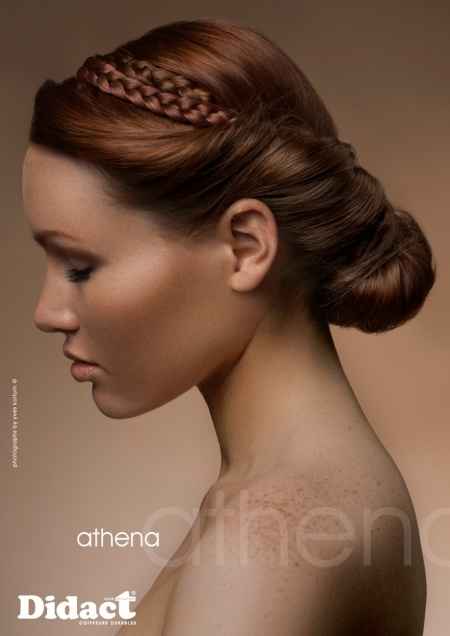 Mon modèle de chignon