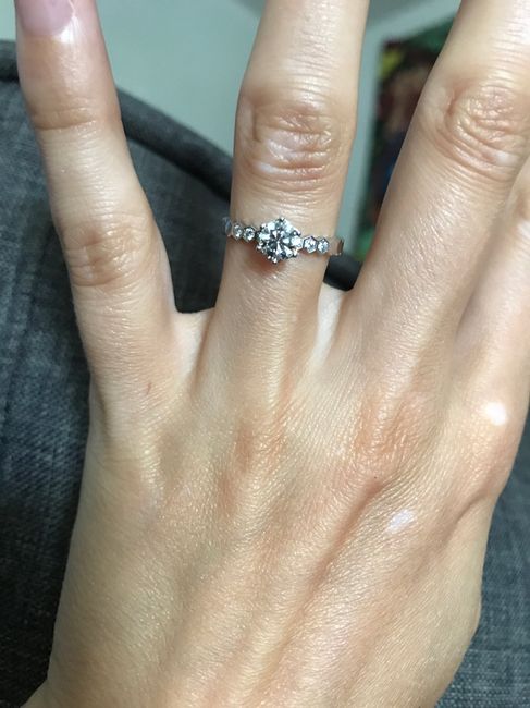 Bague de fiançailles photo - 1