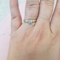 Bagues de fiançailles. - 1