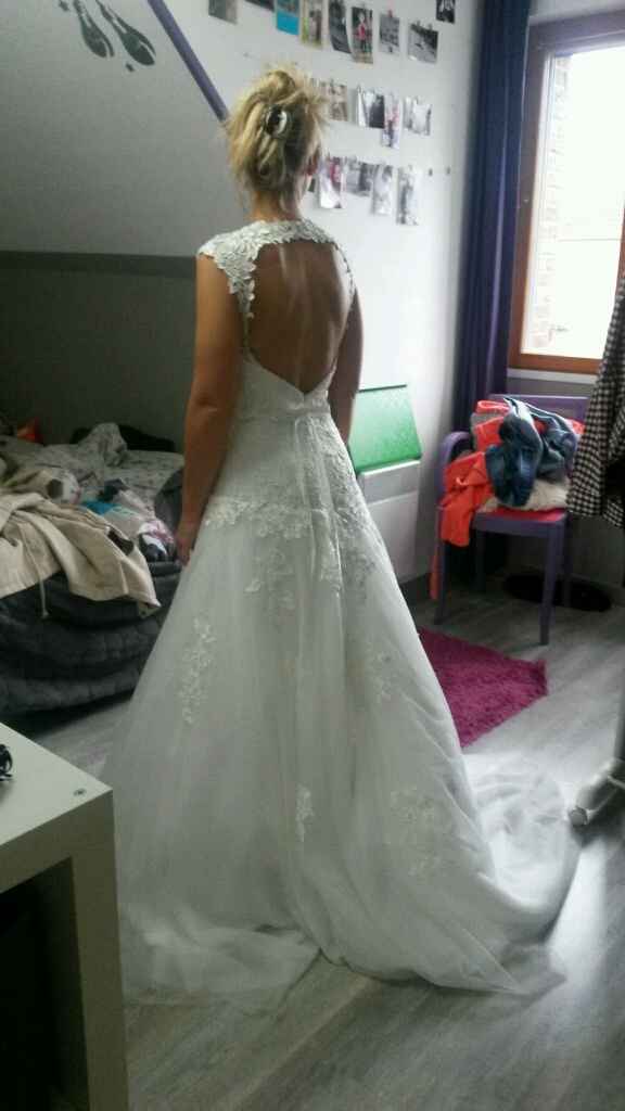 Photo de votre robe de mariée achetée sur internet - 2