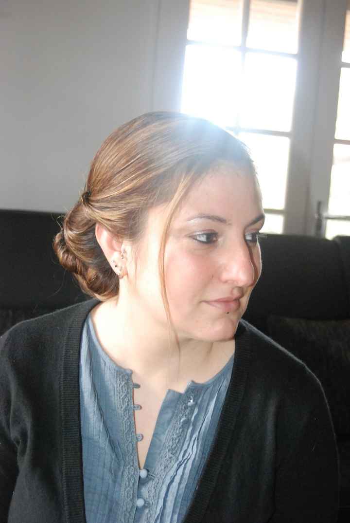 Mon essai coiffure