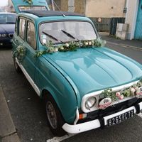 La voiture des mariés