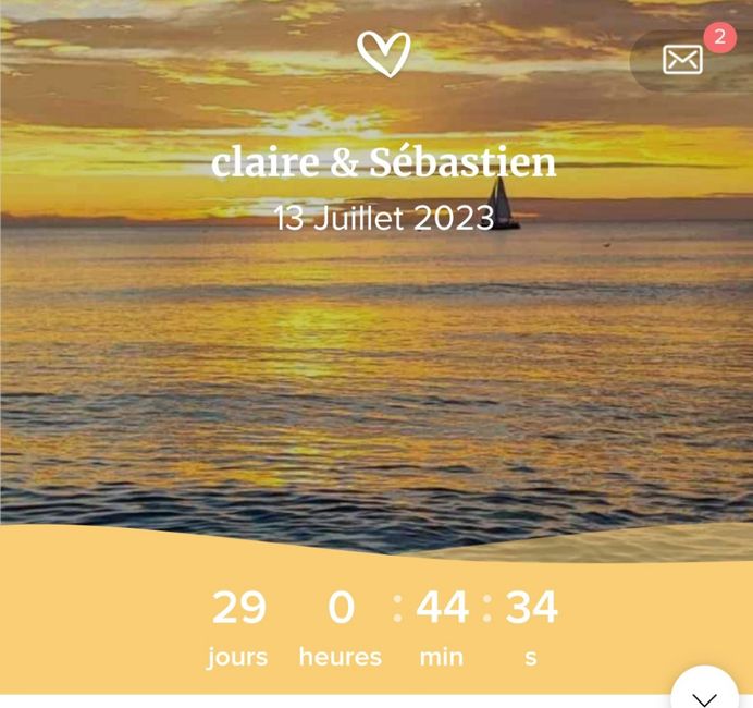 Capture depuis l'application mobile ton compte à rebours et partage-le ⏳😍 15