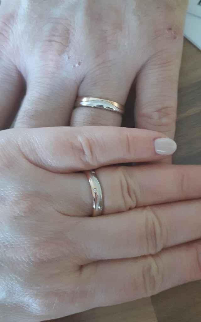 Alliances reçues 😍 et livre d'or - 2