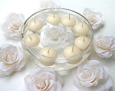 Bougies flottantes
