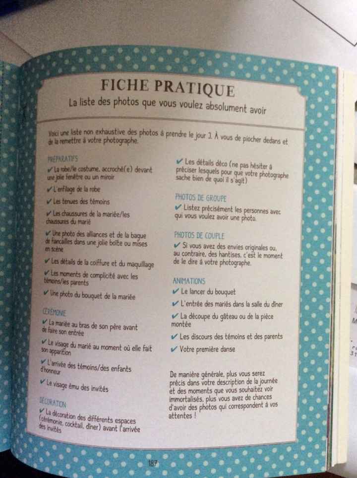 Photos indispensables - 1