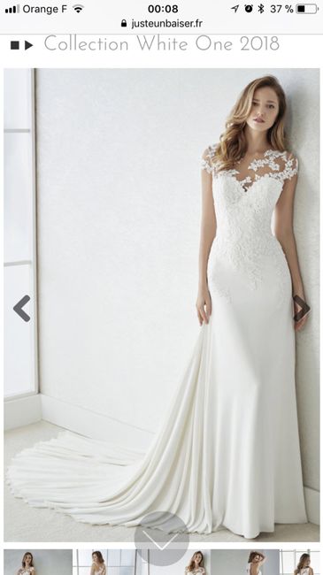  Robe de mariée commandée 😍 - 1