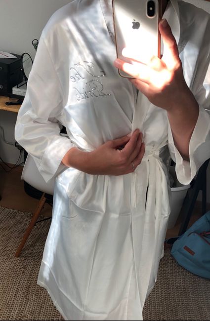 Peignoir mariée 2