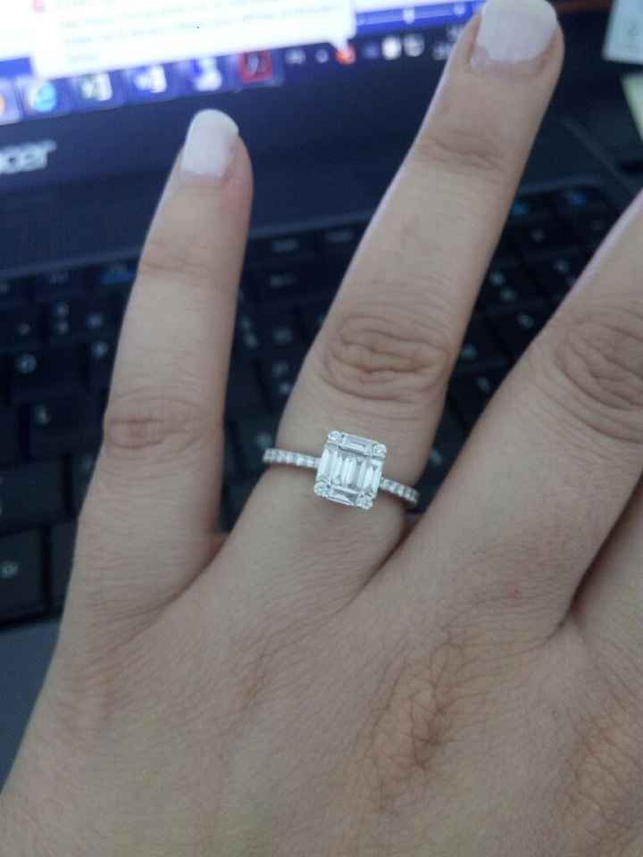 Et vous à quoi ressemble votre bague de fillancailles ? - 1