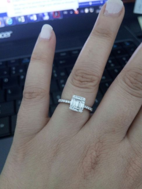 Et vous à quoi ressemble votre bague de fillancailles ? - 1