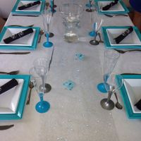 Ma décoration argenté/turquoise - 6