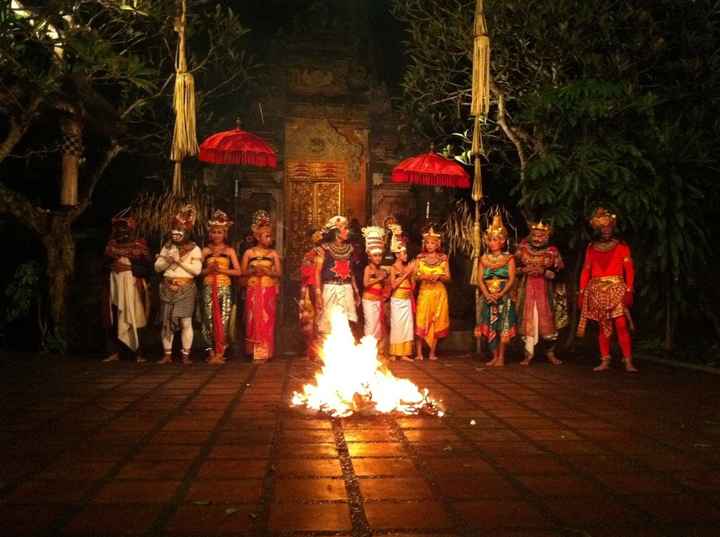 Bali - un des spectacles de danse