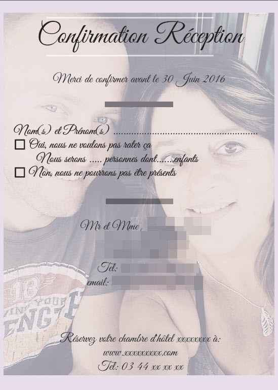 carton reponse ( sans changement)