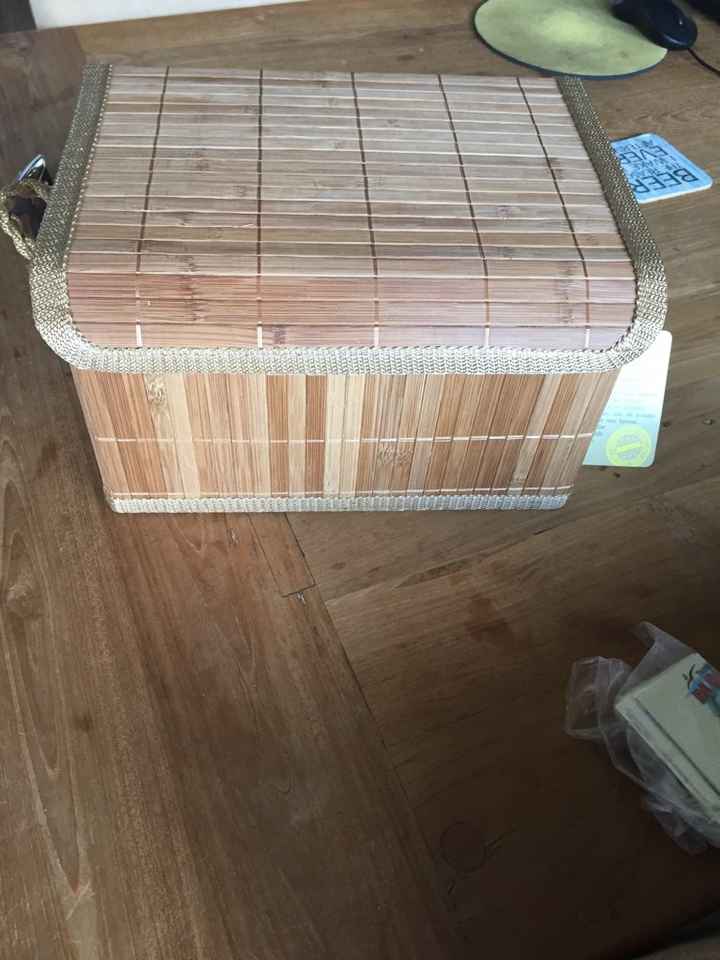 Trouvailles d'aujourd'hui - plan de tables et urne!! - 2