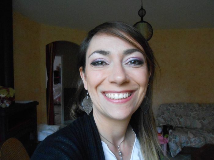 Ce que ça donne sur moi, c'est assez similaire dans les couleurs: