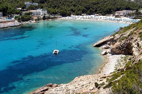 La même plage vue dans l'autre sens:
