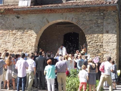 Notre sortie, sous les bulles ( photo prise par un ami)