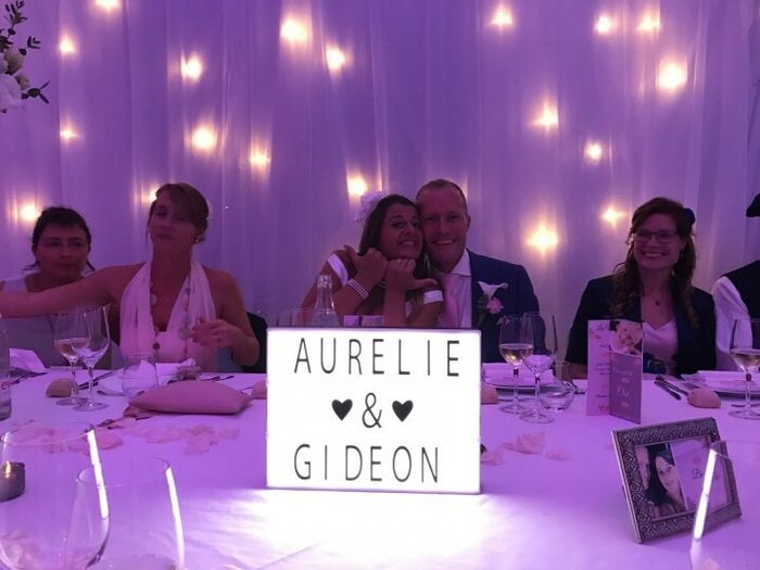 Comment démarquer la table d'honneur? - 1