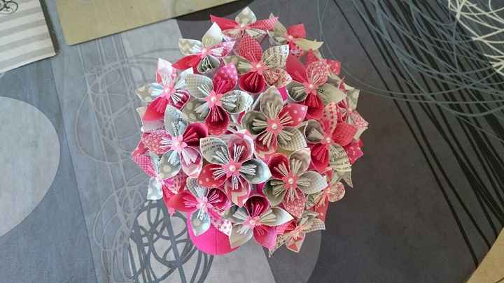Un bouquet en origami pour votre mariage 💐 ! - 2