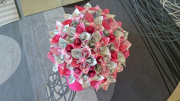 Un bouquet en origami pour votre mariage 💐 ! - 2