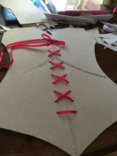 ébauche plan de table corset - 2