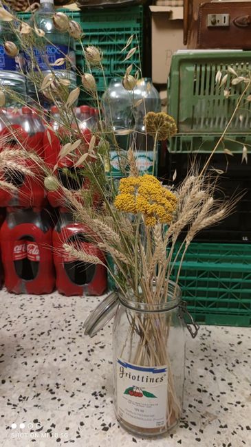 Préparation fleurs séchées 4