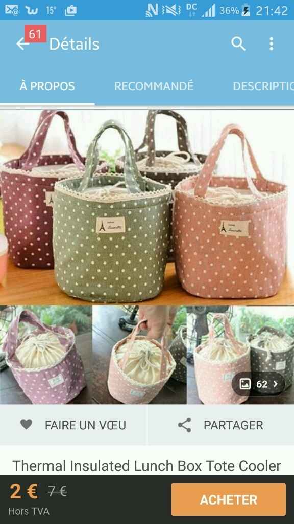 Sac pour témoin et dh - 1