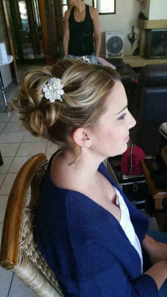 Essai coiffure et maquillage hier - 7
