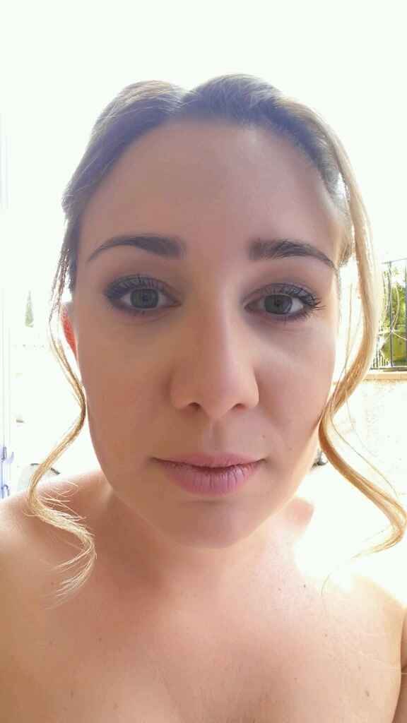 Essai coiffure et maquillage hier - 8