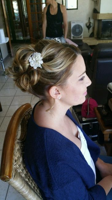 Essai coiffure et maquillage hier - 7