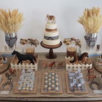 Recherche idées de décos pour la table des gâteaux sur le thème des chevaux. - 2