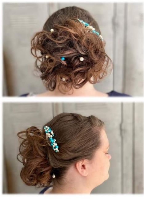 Longueur cheveux & chignon 7