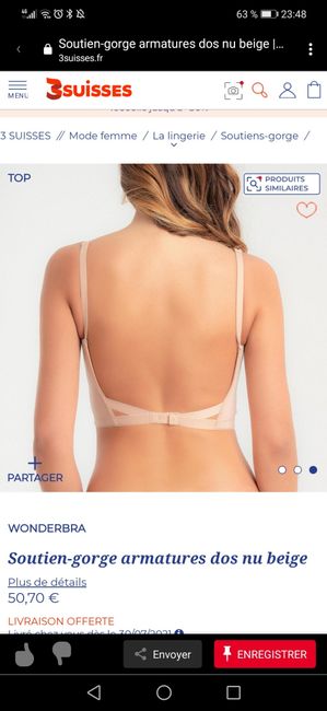 Soutien gorge dos nu 2