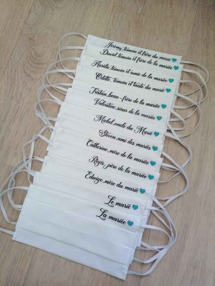 Port du masque ou report - 1