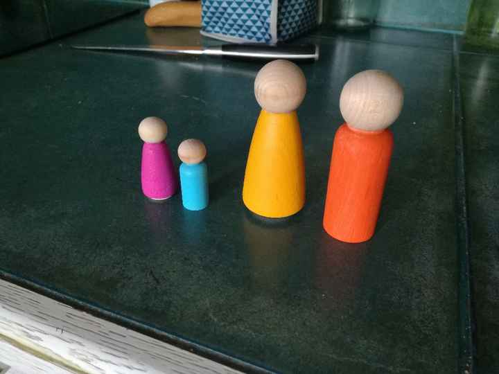 Figurine des mariés - 1