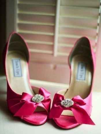 chaussures roses