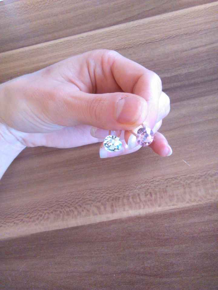 strass blanc ou rose