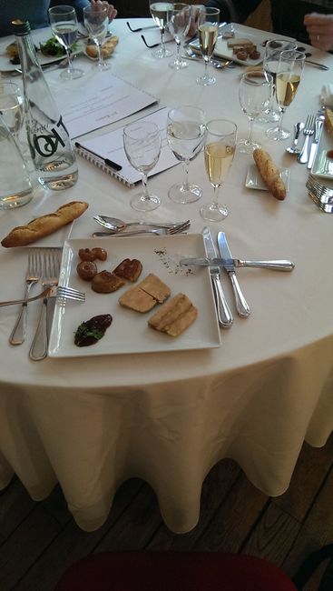 trilogie de foie gras