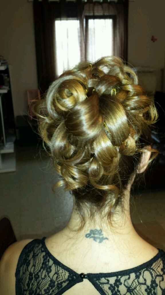 Essai coiffure et robe pour mon ouverture de bal - 1