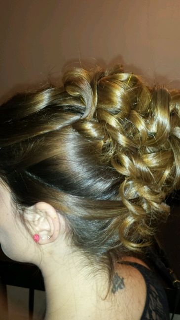 Essai coiffure et robe pour mon ouverture de bal - 2