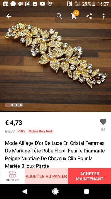 Bijou cheveux - 1