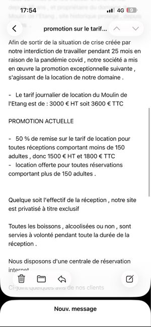 Domaine et traiteur on budget ! - 1