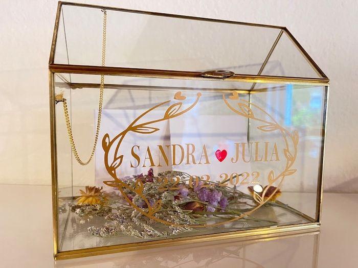 Boîte transparente pour bouquet 2