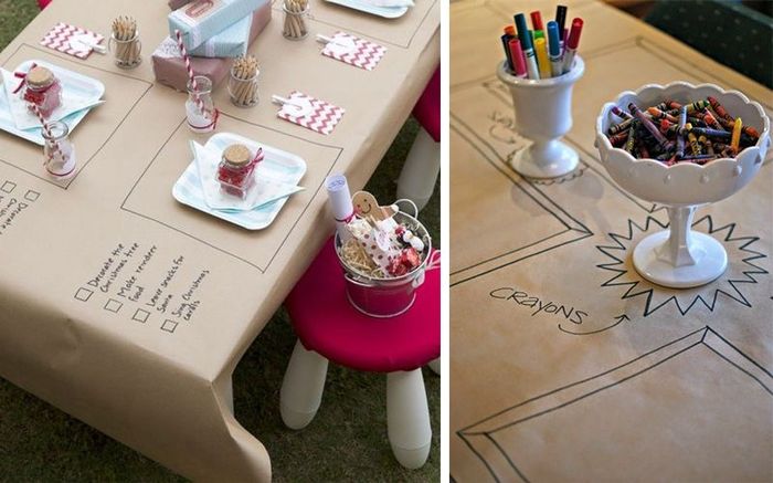 Décoration tables enfants 11